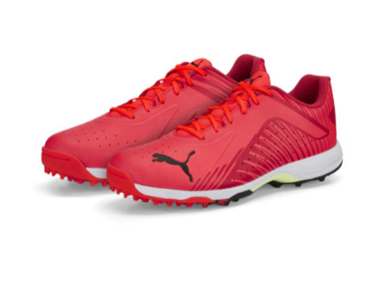 حذاء Puma FH المطاطي المرجاني الناري - Puma Black-P