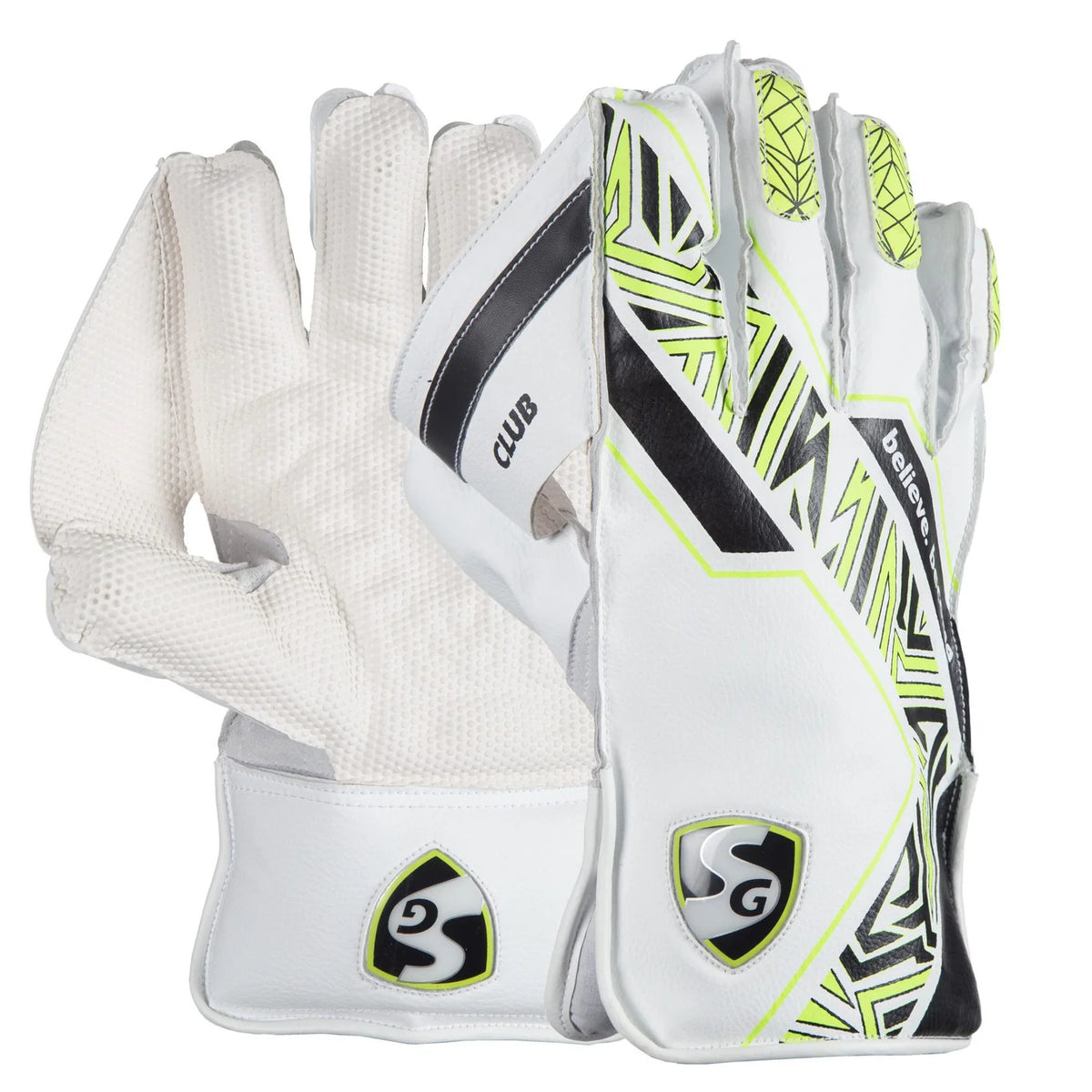 Pre-Order SG Club Wicket Keeping Gloves (Multi-Color) W.K. Gloves