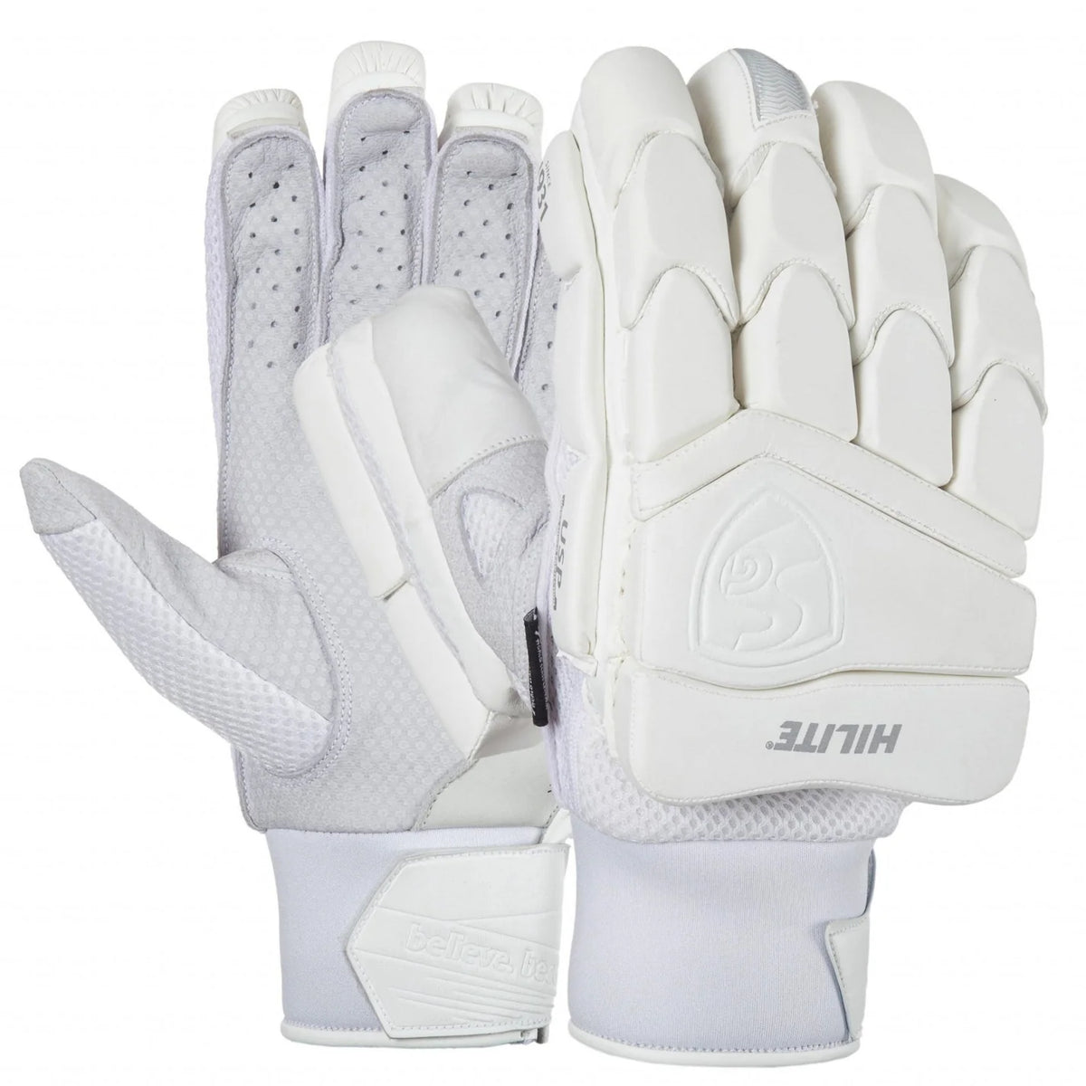 Pre-Order SG Hilite White Batting Gloves