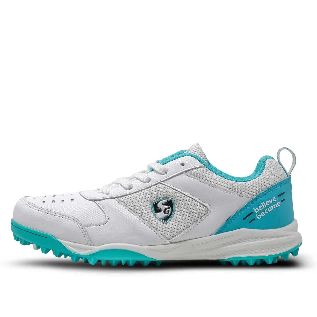 Pre-Order SG FUSION Lightweight and Durable Sports Shoes for Enhanced Performance - Teal/White