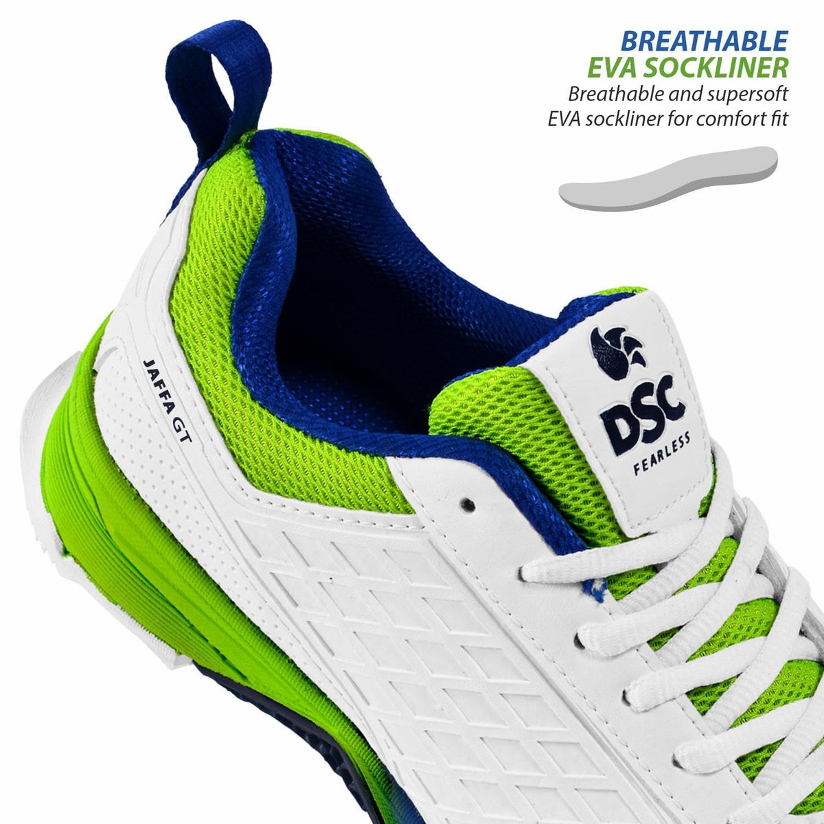 Jaffa GT Cricket Shoes (BLGR24)