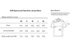 Royal Challengers Bangalore Men's Take-down Jersey PumaPu 